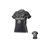 Flight Jersey Womens Warped -Black